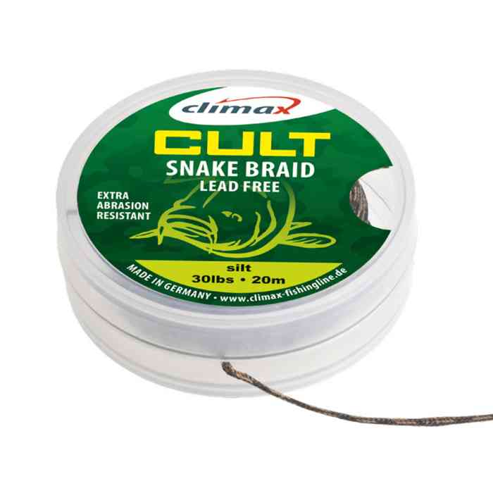 Купить Купить Ледкор Climax CULT SnakeBraid 40 lb (silt) NEW 2018