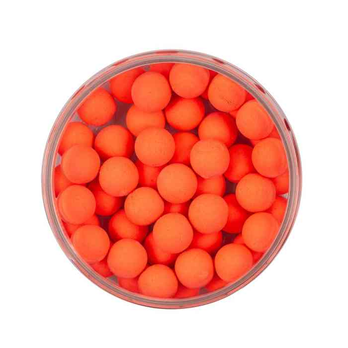 Бойлы плавающие MINENKO STRAWBERRY (Fluo) Pop-Up 14мм