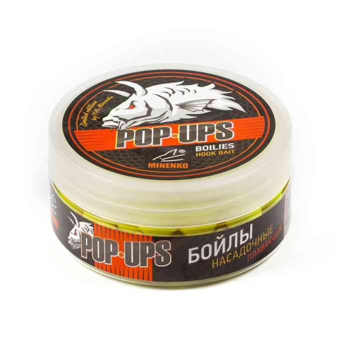 Бойлы плавающие MINENKO PINEAPPLE (Fluo) Pop-Up 14мм