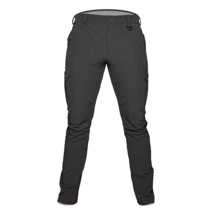 Брюки Graphite black с боковыми карманами (XL)