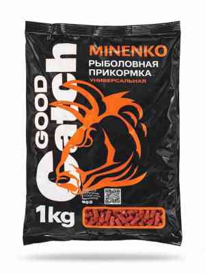 Гранулированная прикормка MINENKO Good Catch (1 кг) Специи 5мм