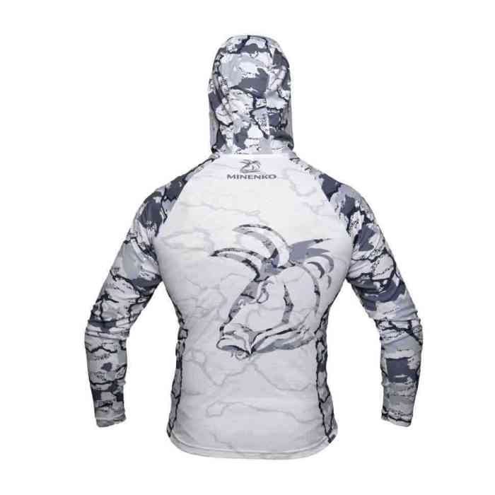 Джерси с капюшоном Graphitе white camo именная XL (56-58)