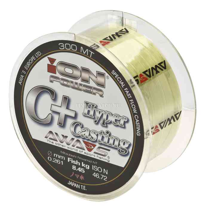 Леска карповая Awa'S ION POWER C+ HYPER CASTING 0.261мм