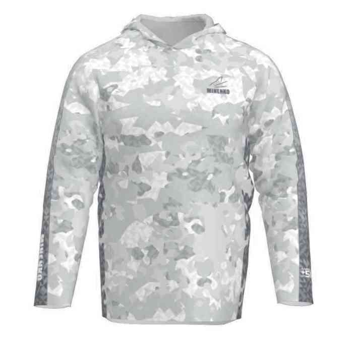 Джерси MINENKO Gray 23 ExCool с капюшоном именная M (48-50)
