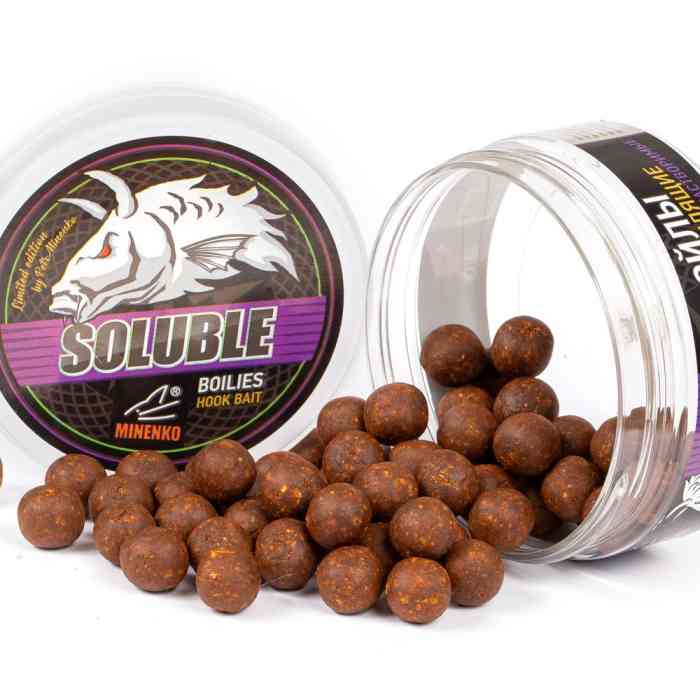 Насадочные бойлы MINENKO ORANGE PLUM 14мм (пылящие)