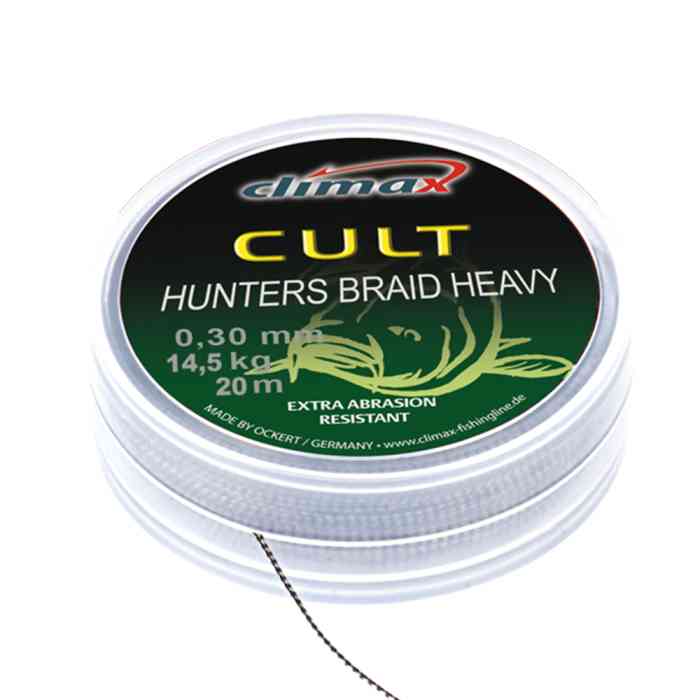 Купить Купить Поводковый материал CULT Heavy HuntersBraid (20 lbs) weed
